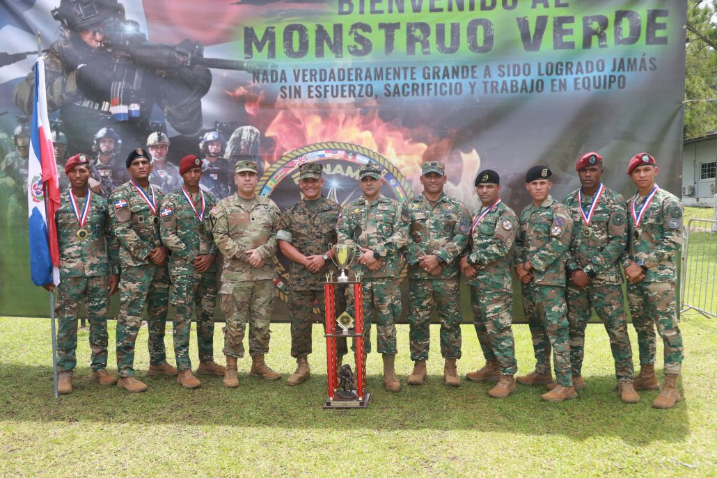 FFAA dominicanas ganan 2do Lugar en Pruebas Físicas Competencia "Fuerzas Comando 2024"
