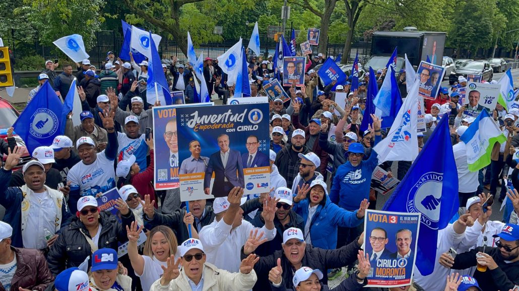 "Yo voy a votar Luis 4 más", cierre de campaña del PRM se siente en Nueva York