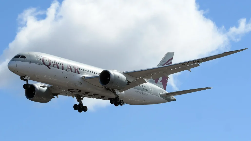 12 personas resultan heridas durante turbulencias en un vuelo de Qatar Airways