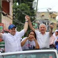 José Paliza encabeza marcha caravana en Santo Domingo Norte