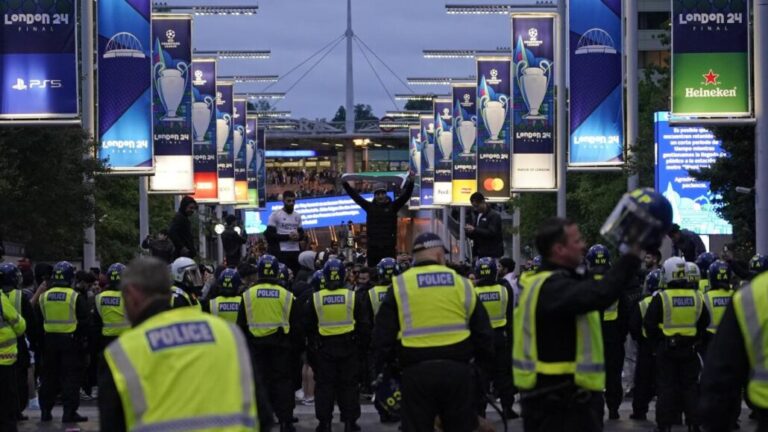53 detenidos en Londres relacionados con la final de la Liga de Campeones