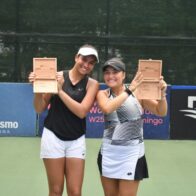 Zamburek y García, campeonas de dobles W35 Santo Domingo