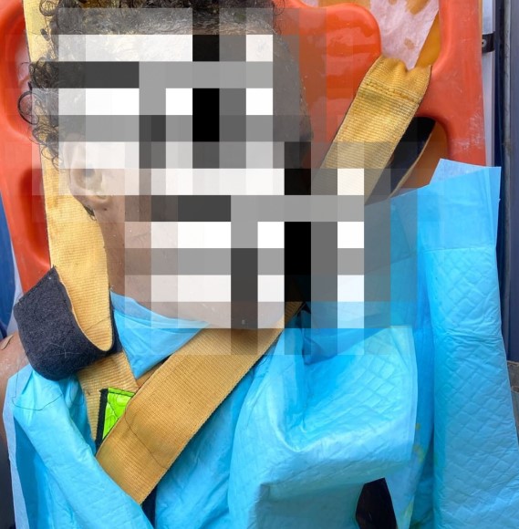 Hallan a joven herida en cañada de Pedro Brand