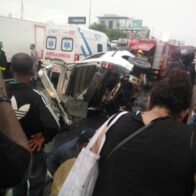 911 coordina asistencia para cuatro personas afectadas en accidente ocurrido en av. JFK con Lope de Vega, DN