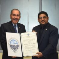 Franklin García Fermín es reconocido por el Consejo de la Facultad de Ingeniería de la UASD 