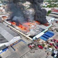 Incendio en nave ubicada en autopista Duarte es asistido bajo la coordinación del 911