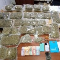 Autoridades ocupan más de 30 libras de marihuana en Santiago