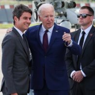 Biden llega a Francia para una conmemoración con una alta carga de contactos diplomáticos