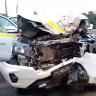Accidente en la autopista Duarte