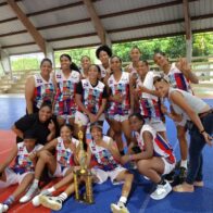 Indias Club San Vicente conquista primera copa baloncesto superior femenino del Cibao