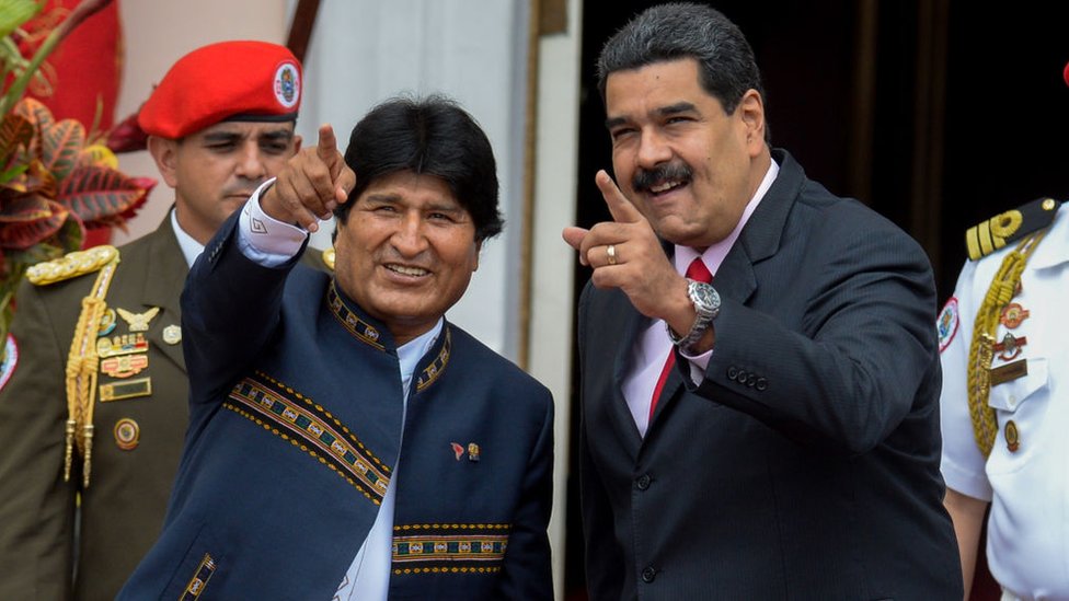 Evo Morales se declara feliz por la "victoria" de Maduro en las elecciones venezolanas