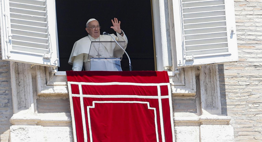 El papa: "Las guerras son un escándalo que la comunidad internacional no debería tolerar"