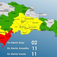 COE mantiene 24 provincias bajo alerta por el paso del huracán Beryl