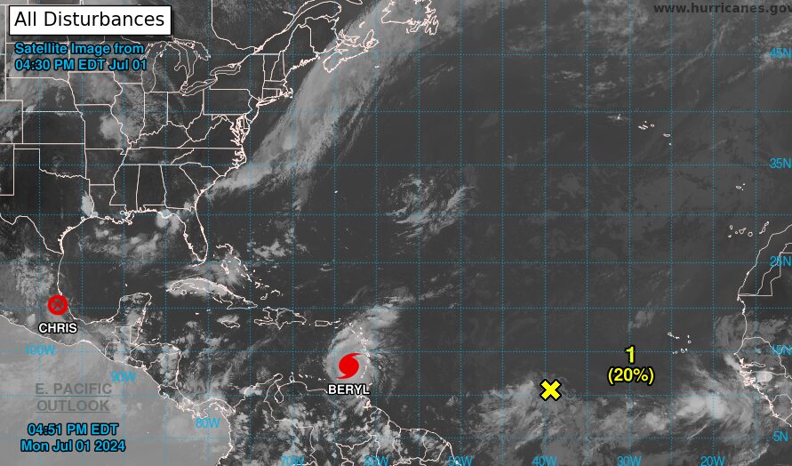 Autoridades coordinan acciones ante los posibles efectos del huracán Beryl en La Romana