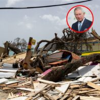 Carlos III envía sus "más sentidas condolencias" a los afectados por el huracán Beryl