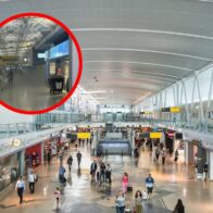 Desalojan terminal 8 del aeropuerto JFK de Nueva York tras incendio en escalera mecánica