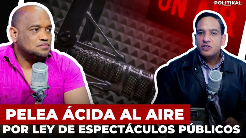 Hansel García y Jonatan Familia pelean en el aire por Ley de Espectáculos Públicos | Politikal