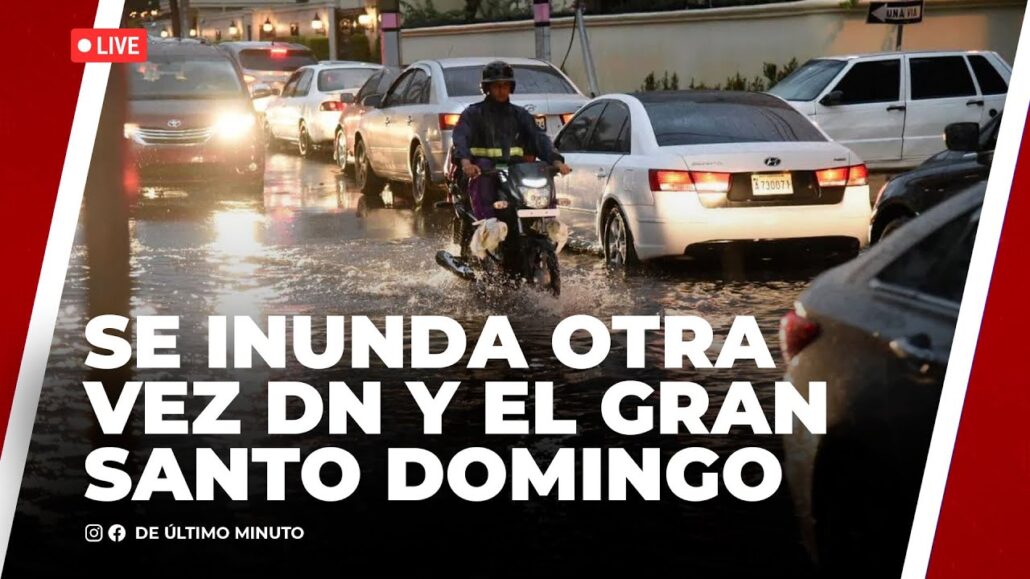 **"¡Se Inunda Otra Vez! DN y Gran Santo Domingo - Noticias de Último Minuto 04.07.24"**