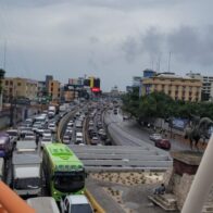 Se registran congestión del tránsito en distintas vías del Distrito Nacional