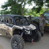 Ministro de Defensa realiza recorrido de supervisión desde Montecristi al comendador