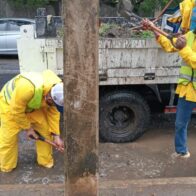 Alcaldía DN mantiene operativos preventivos de limpieza para mitigar efectos de las lluvias