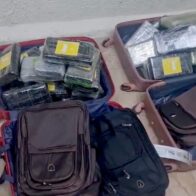 Autoridades confiscaron 39 paquetes de presunta cocaína
