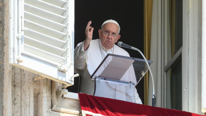 El papa insta al mundo a la tregua olímpica: "Que los atletas sean mensajeros de paz"