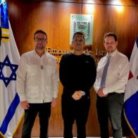 Embajador de Israel y su Cónsul General se reúnen con empresario Santiago Matías
