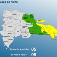 COE coloca 12 provincias y el DN en alerta por efectos de Tormenta Ernesto