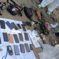 DNCD examina pertenencias de muertos en embarcación localizada en Río San Juan