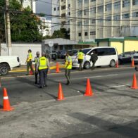 Operativo de seguridad en el Teatro Nacional para la asunción de Abinader y Peña