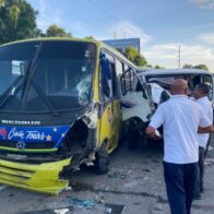 Reportan accidente de tránsito en autopista 6 de Noviembre