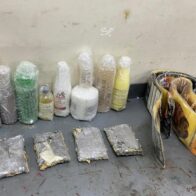 Ocupan cuatro láminas de cocaína introducidas en estuches para productos de belleza
