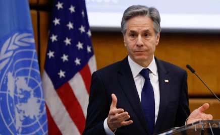 Blinken promete a González Urrutia y a Machado que defenderá la "democracia" en Venezuela