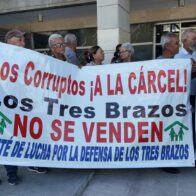 Ciudadanos piden justicia a cabecillas de venta irregular de títulos en Los Tres Brazos