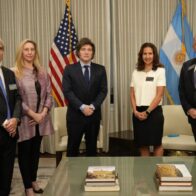 Javier Milei protagoniza el toque de campana en Wall Street