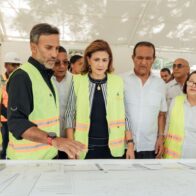 Vicepresidenta Peña y MIVED supervisan avances enconstrucción de la UASD-Santiago Rodríguez