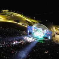A ritmo de música el Mega Festival de la Restauración reúne a miles de dominicanos