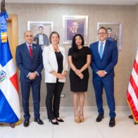 Subsecretario de asuntos antinarcóticos se reúne con presidente DNCD