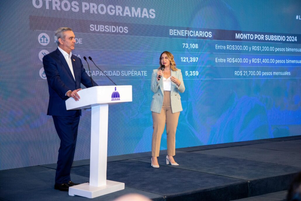 Abinader destaca logros en programas sociales: "Más de 140,000 dominicanos alcanzan autosuficiencia económica"