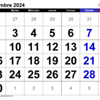 Agenda del día, lunes 16 de septiembre del 2024