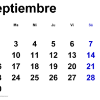 Agenda del día, jueves 12 de septiembre del 2024