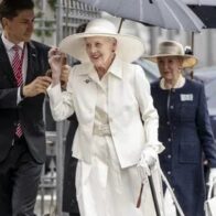 Hospitalizan a la reina Margarita de Dinamarca tras sufrir una caída