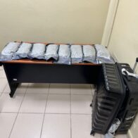 Incautan ocho paquetes de marihuana aeropuerto del Cibao y detienen una mujer
