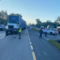 Sistema 911 coordina asistencia en accidente de tránsito múltiple en Monseñor Nouel