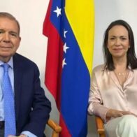 Edmundo González y Maria Corina Machado, premio Sájarov a la libertad de conciencia