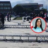 Ministra de Interior y Policía ordena suspender desmonte de tarima en Plaza de la Bandera