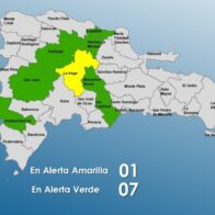 COE emite alerta amarilla para La Vega por vaguada; siete provincias se mantienen en verde