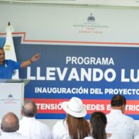 Gobierno lleva electricidad a Sabana Inaje; beneficia a 395 residentes