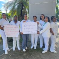 Enfermeras de Monte Plata demandan nombramientos y mejores condiciones laborales